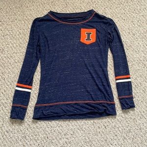 University of Illinois long sleeve pullover